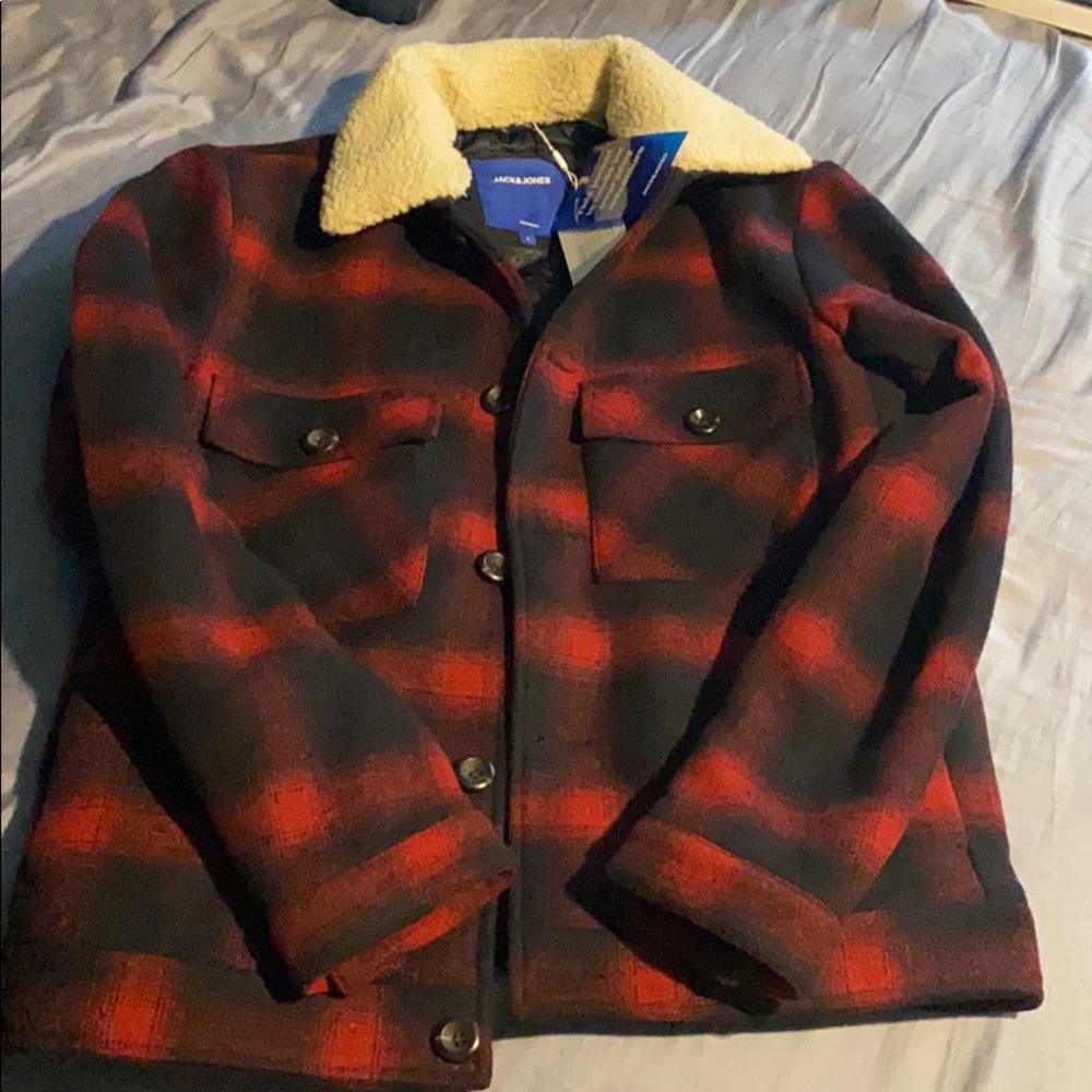 Jack and Jones flannel jacket